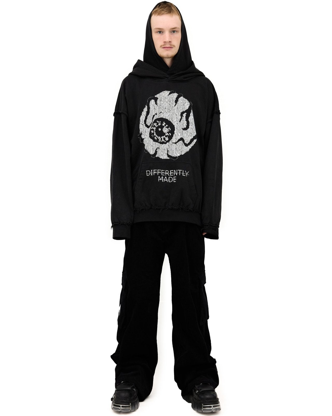 THIRD EYE DOUBLE HOOD HODDIE - Differently Made